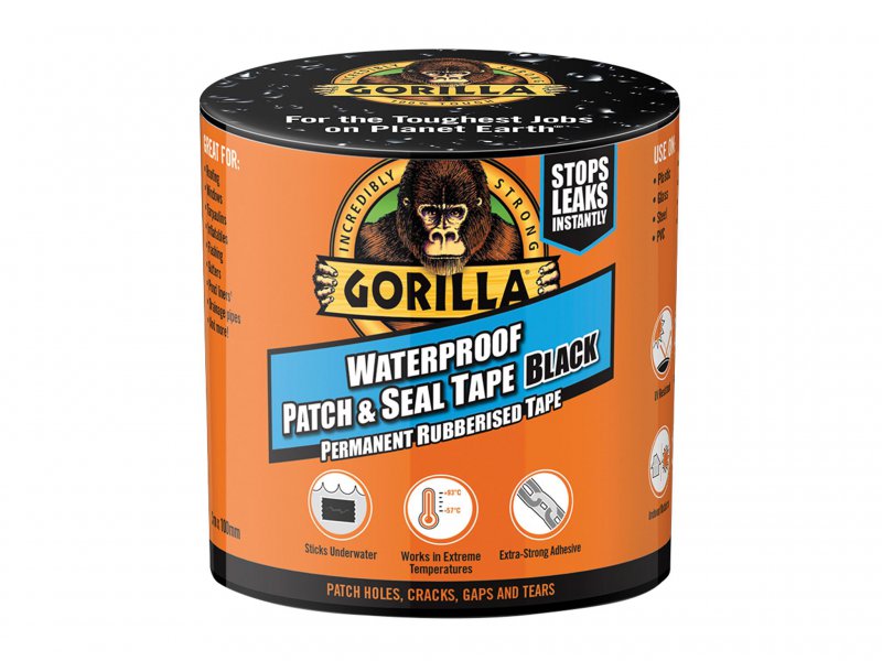 Gorilla Glue Gorilla Waterproof Patch & Seal Tape 101.6mm x 3.04m Main Image