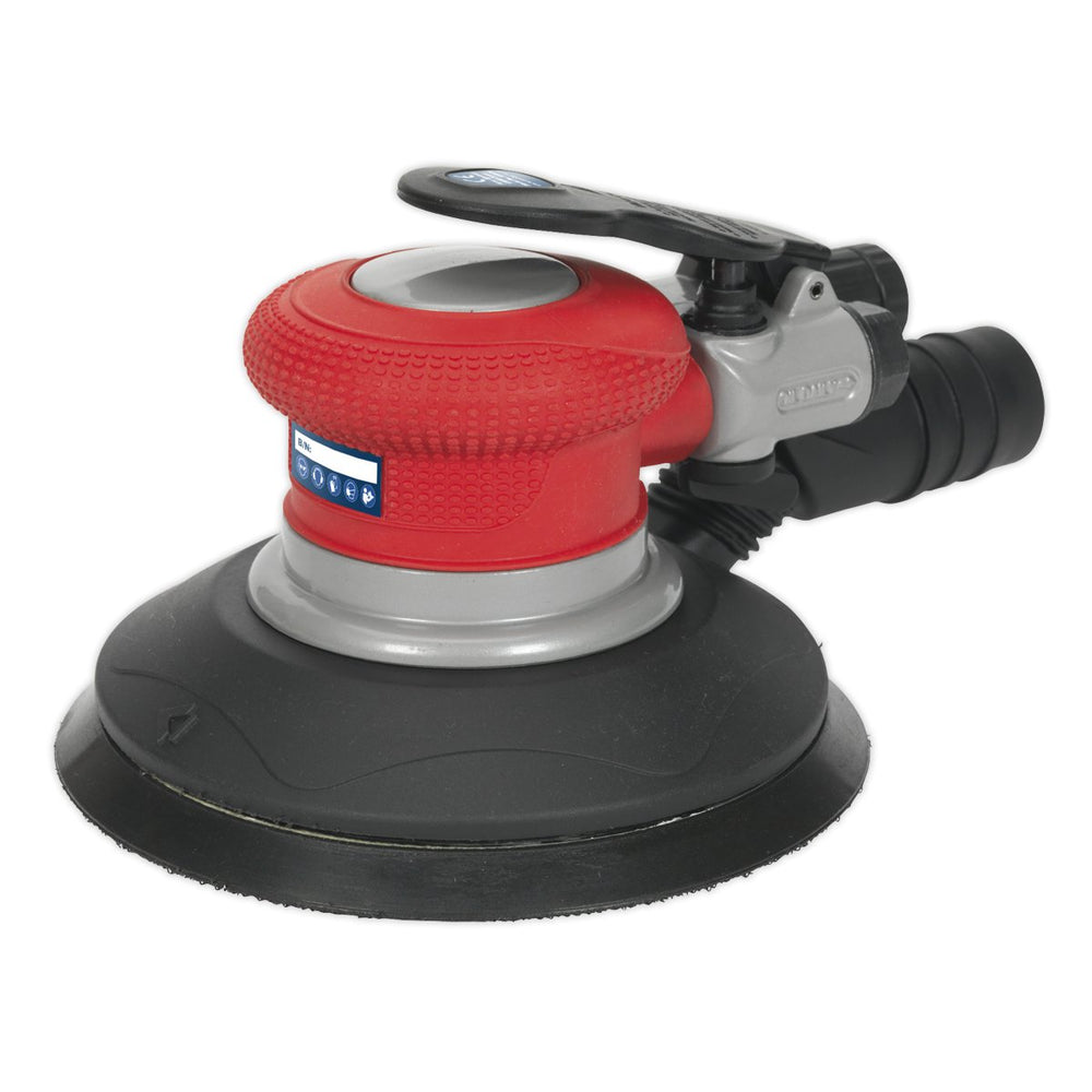 Sealey Air Palm Random Orbital Sander Ø150mm Dust-Free Main Image