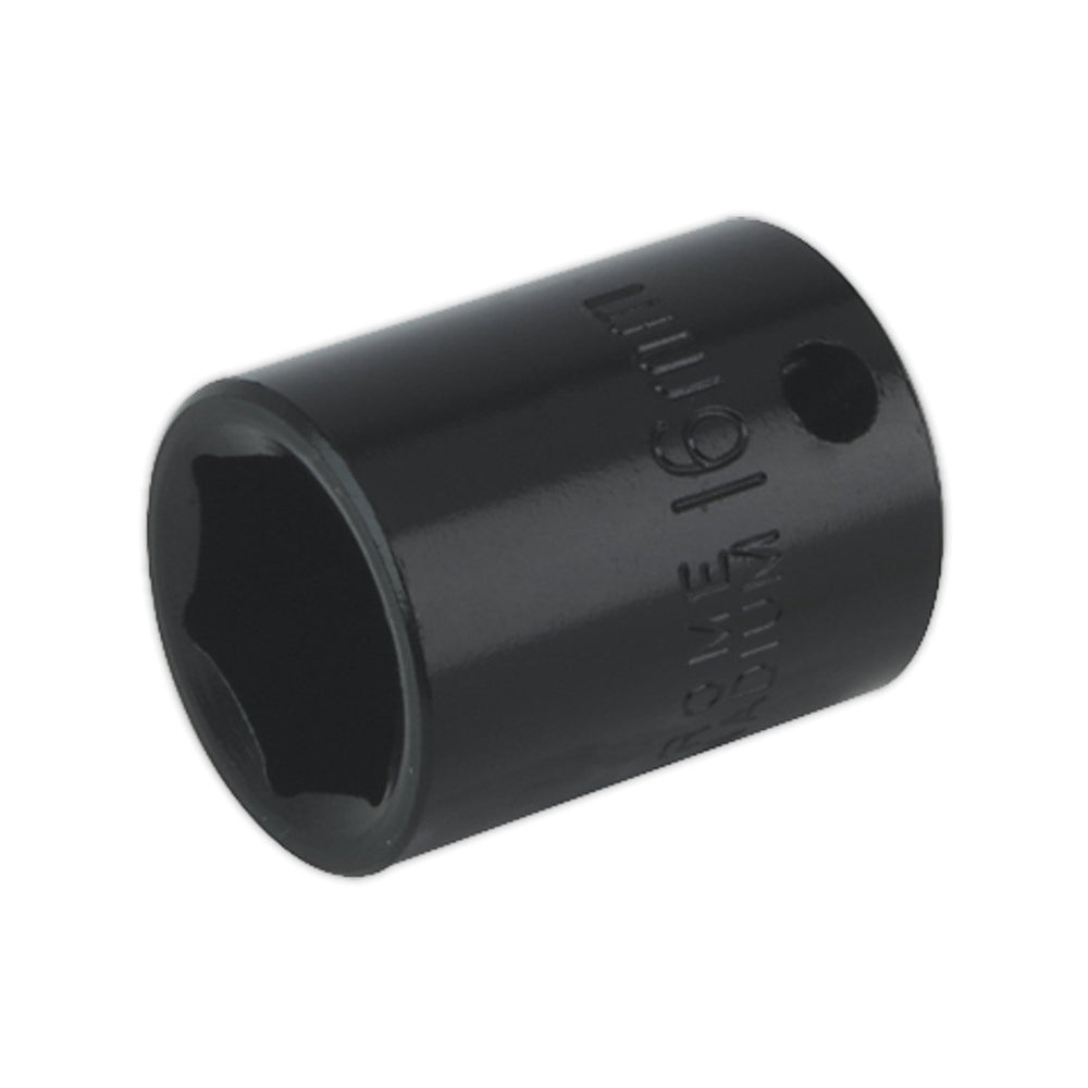 Sealey Impact Socket 16mm 3/8Sq Drive Main Image