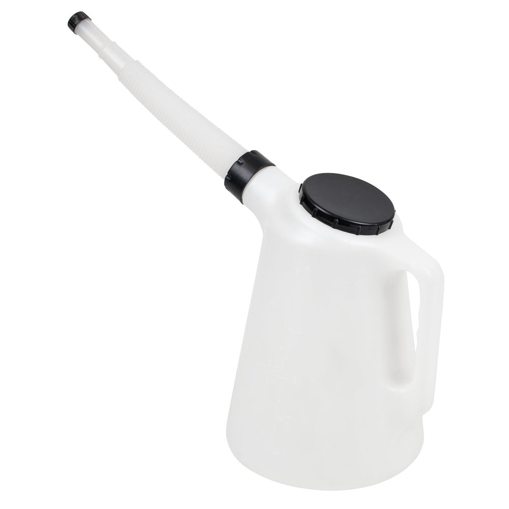 Sealey Oil Container with Lid & Flexi-Spout 5ltr Main Image