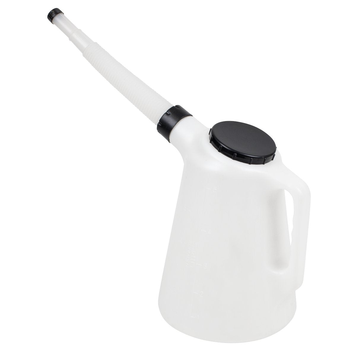 Sealey Oil Container with Lid & Flexi-Spout 5ltr Main Image