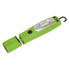 Sealey Rechargeable 360° Inspection Lamp 7 SMD + 3W LED Green Lithium-ion Main Image