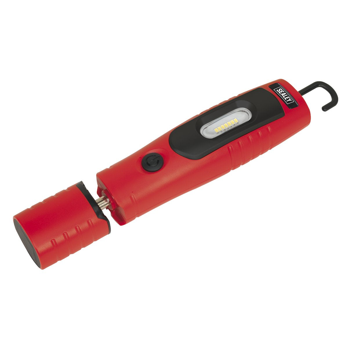 Sealey Rechargeable 360° Inspection Lamp 7 SMD + 3W LED Red Lithium-ion Main Image