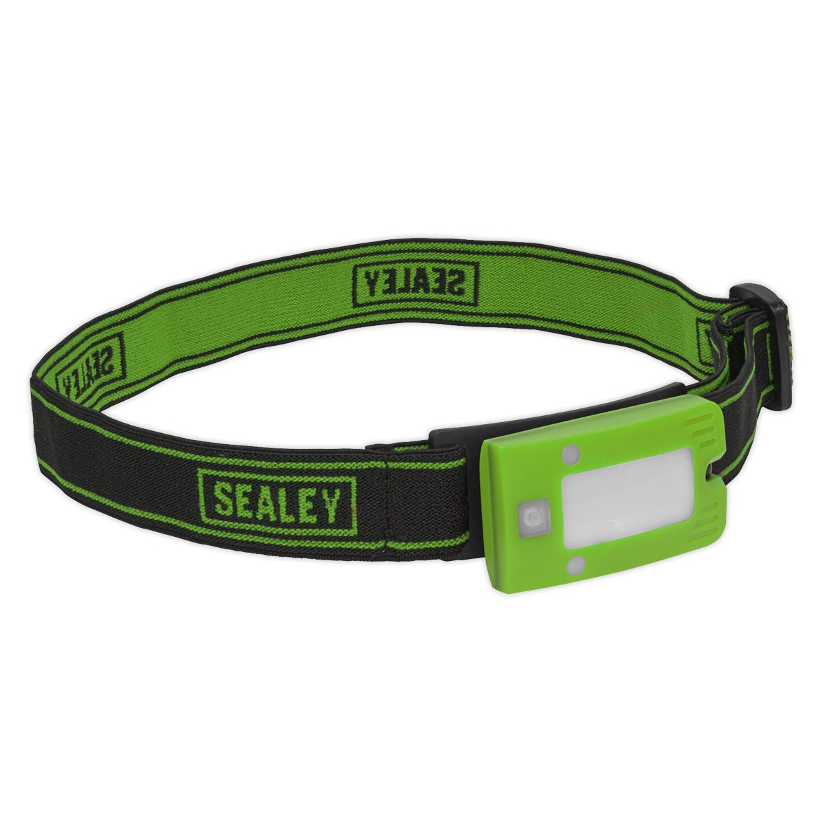 Sealey Rechargeable Head Torch 2W COB LED Auto Sensor Green Main Image