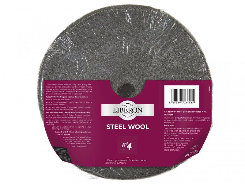 Liberon Steel Wool Grade 4 1kg Main Image