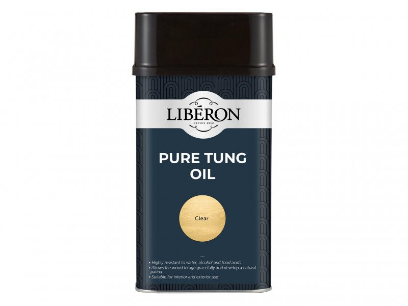 Liberon Pure Tung Oil 1 litre Main Image