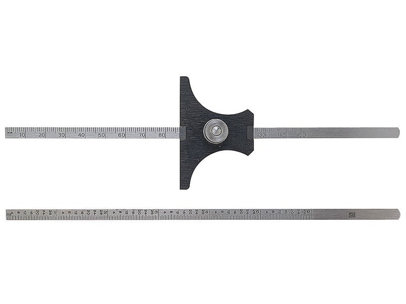 Moore & Wright Reversible Base Depth Gauge Metric Main Image