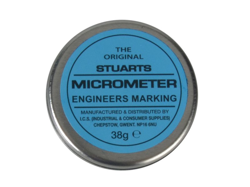 Miscellaneous Tin of Micrometer Marking Blue Main Image