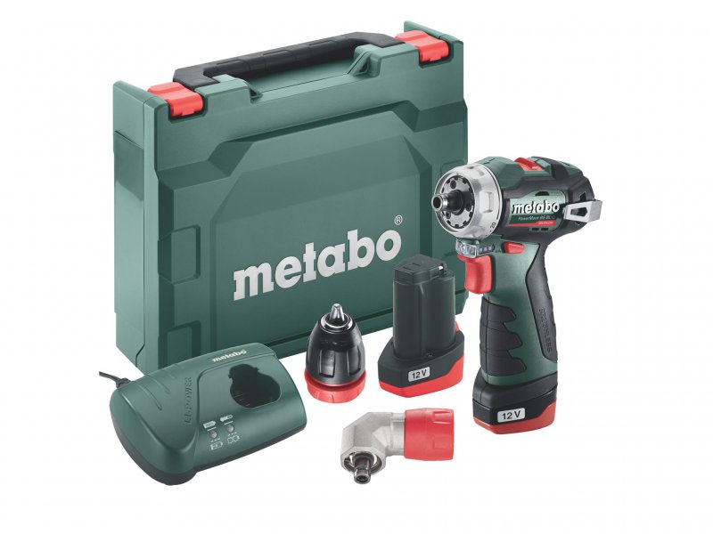 Metabo PowerMaxx BS BL Q Brushless Drill/Screwdriver 12V 2 x 2.0Ah Li-ion Main Image