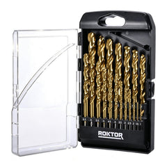 Reisser 1mm - 10mm 19pc Titanium Coated HSS Drill Set