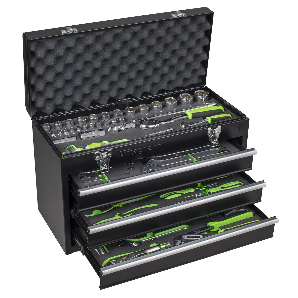 Sealey Portable Tool Chest 3 Drawer with 98pc Tool Kit Main Image