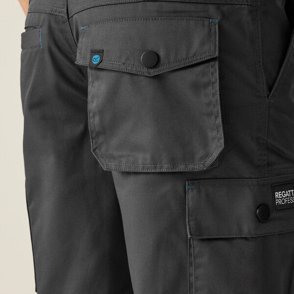Regatta TRJ388 Heroic Cargo Shorts Grey 30Inch