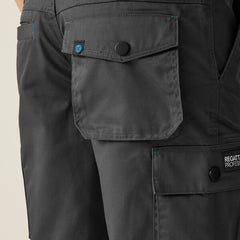 Regatta TRJ388 Heroic Cargo Shorts Grey 30Inch