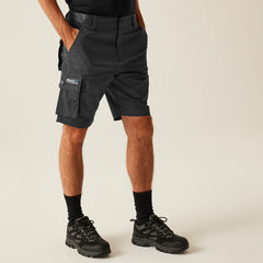 Regatta TRJ388 Heroic Cargo Shorts Grey 30Inch