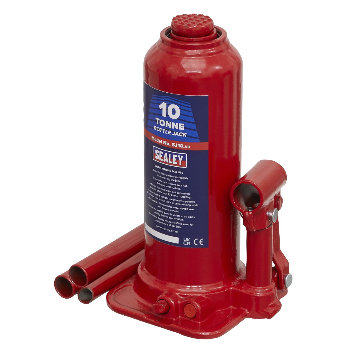Sealey Bottle Jack Yankee 10ton Main Image