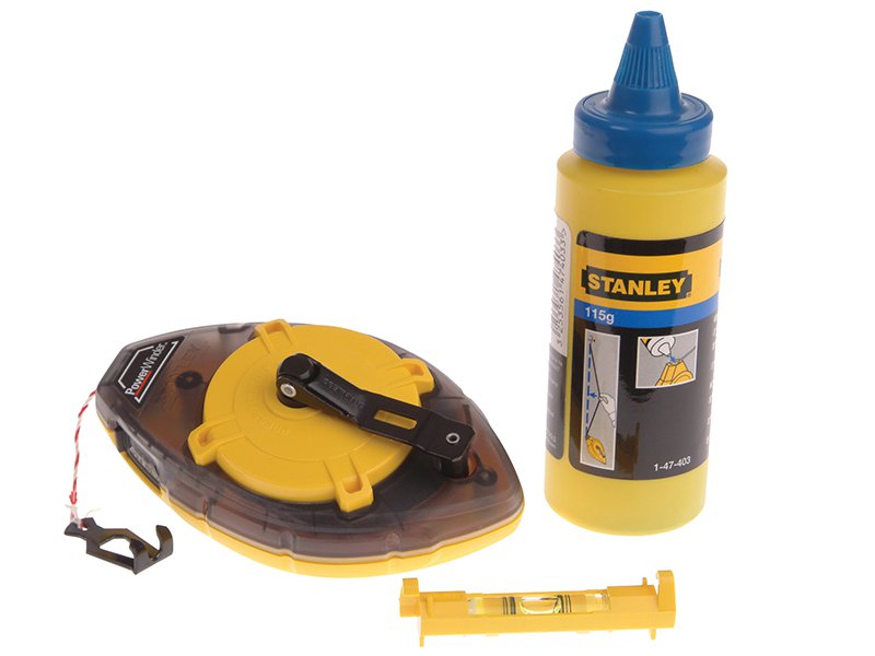 Stanley Tools Power Winder Chalk Line 30 Metre , Chalk & Level Main Image