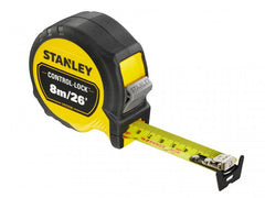 STANLEY® Hand Tools CONTROL-LOCK Pocket Tape 8m/25ft (Width 25mm) Main Image