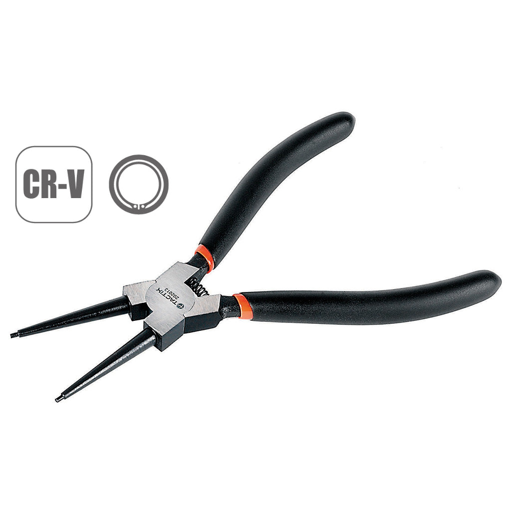 Tactix Pliers Circlip 175mm 7 Inch Straight Interior Internal 1.8mm Tip Main Image