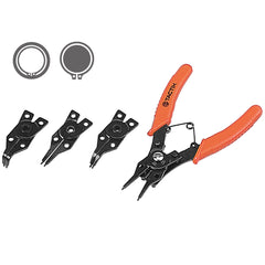 Tactix Pliers Circlip 4 Piece Set Internal And External 1.4mm Tip Main Image