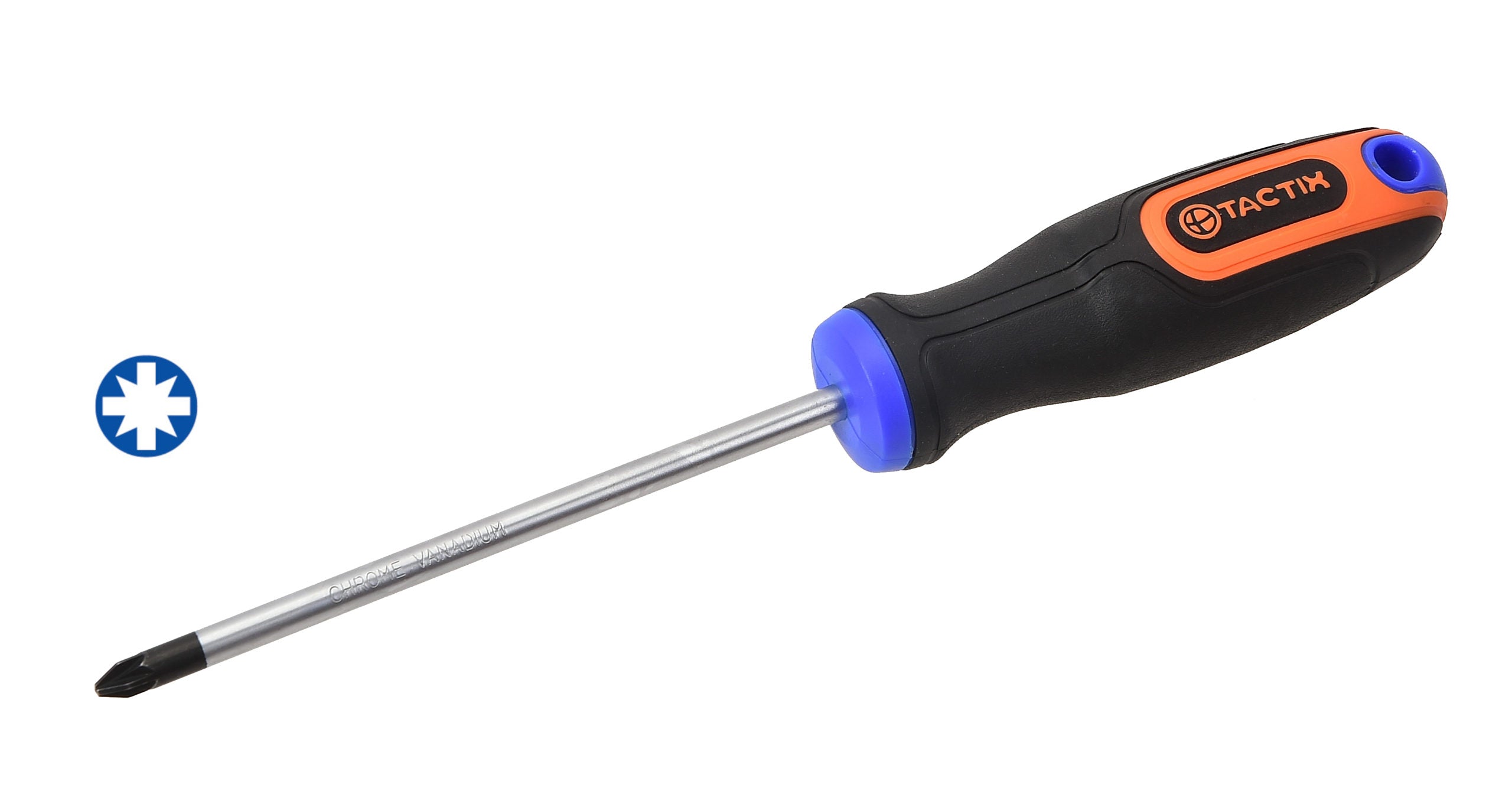 Tactix Screwdriver Pozi 0 x 75mm 3 Inch Main Image