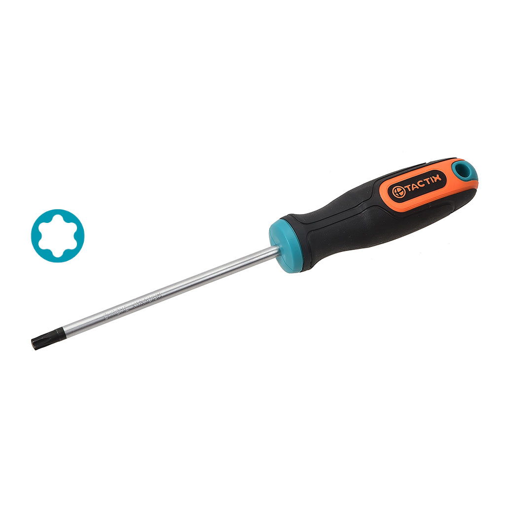 Tactix Screwdriver Tor x T15 x 100mm 4 Inch Main Image