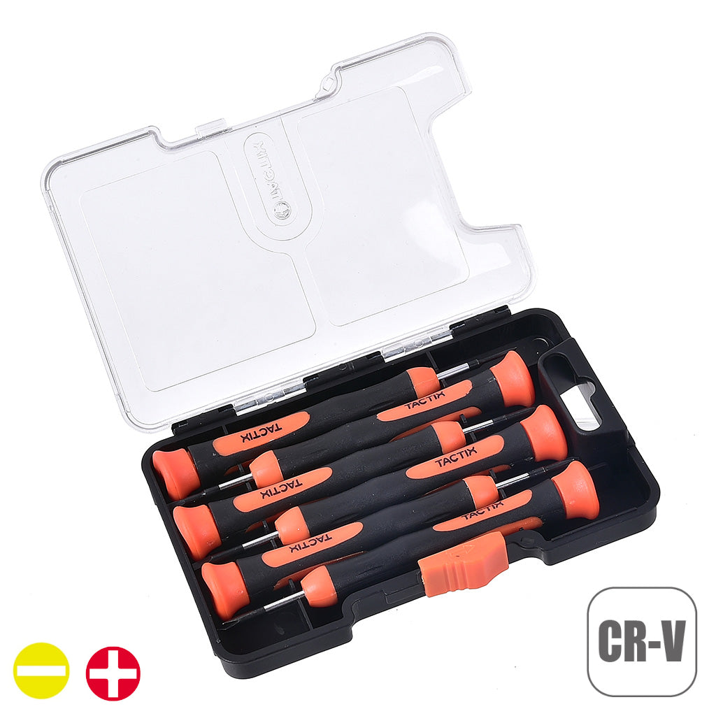 Tactix Precision Screwdriver 6pc Set Main Image