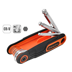 Tactix Folding Hex Allen Key 8 Piece Ball Pein Set Metric 2.0mm - 8.0mm Main Image