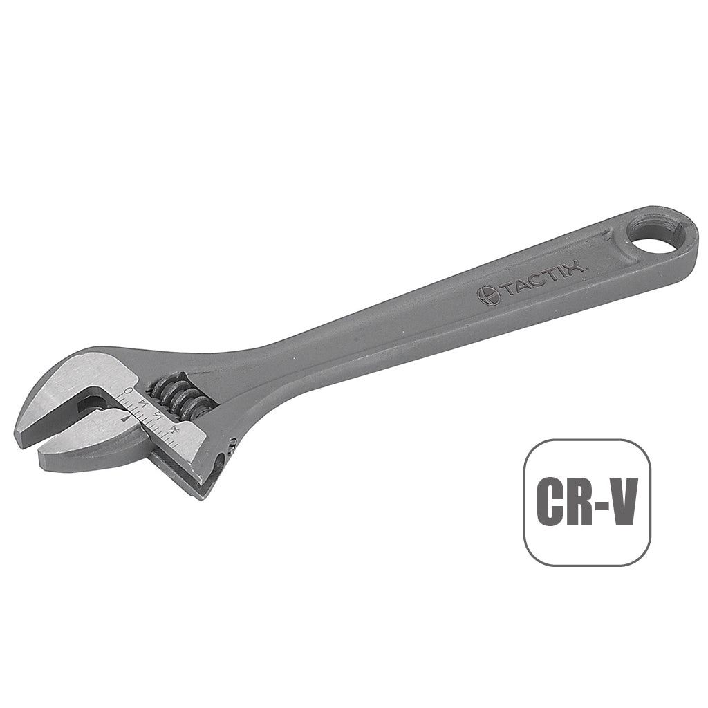 Tactix Wrench Adjustable 250mm 10 Inch Max Jaw Opening 31mm Main Image