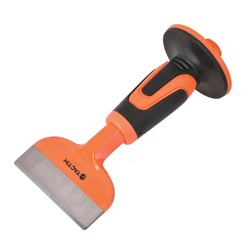 Tactix 102mm Brick Bolster Chisel With Hand Guard 216X102X22mm Main Image