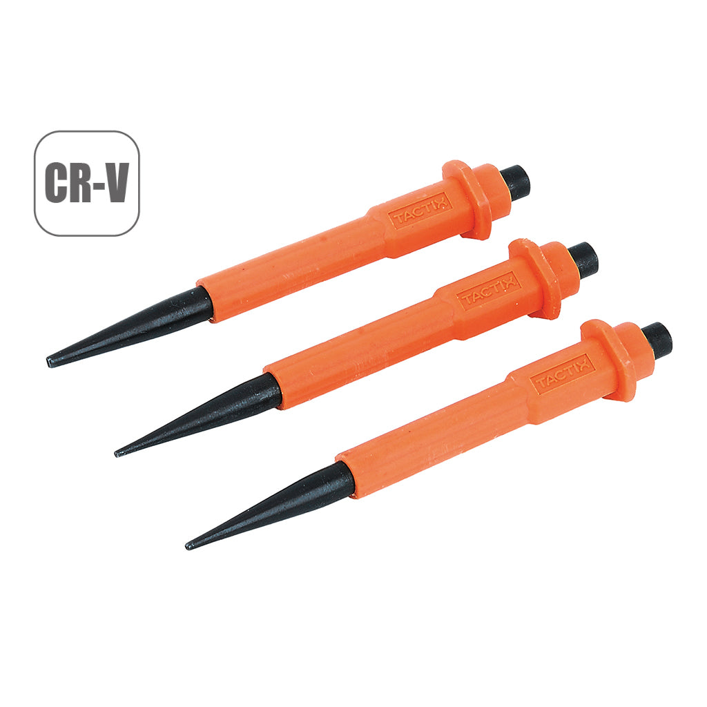 Tactix Nail Punch 3 Piece Set 1/32 - 1/16 - 3/32 Main Image