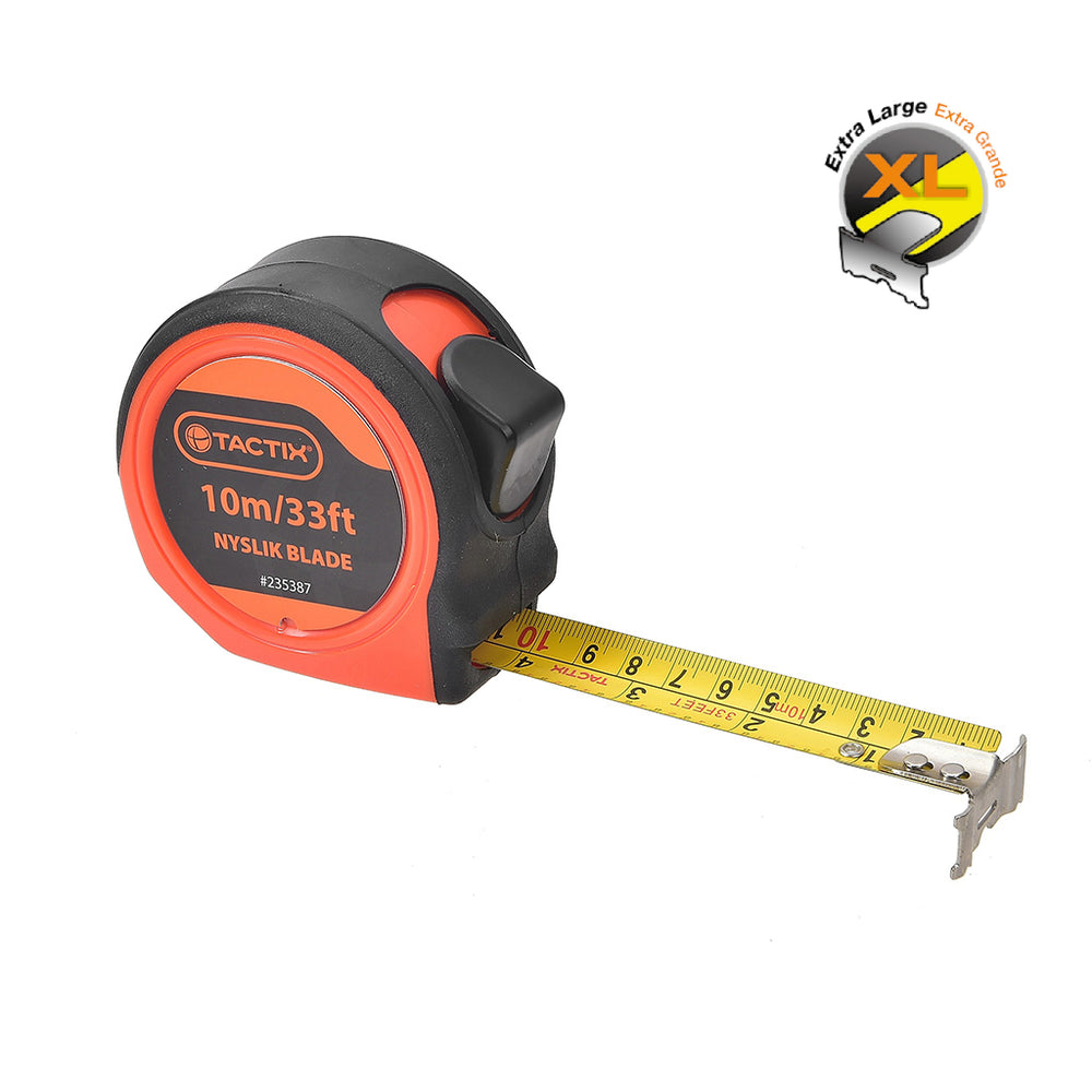 Tactix Tape Measure 5M / 16Ft x 19mm Nyslik Blade Main Image