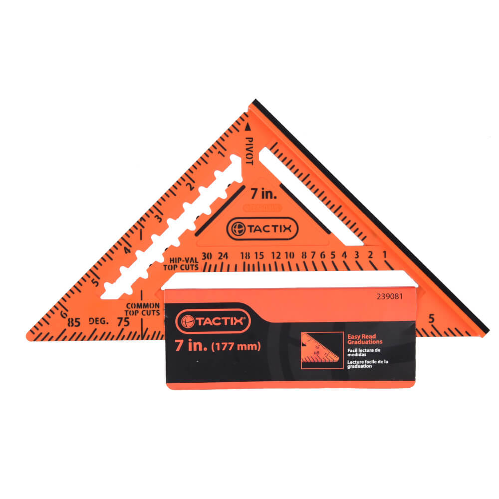 Tactix 7Inch (178mm) Rafter Square Abs Main Image