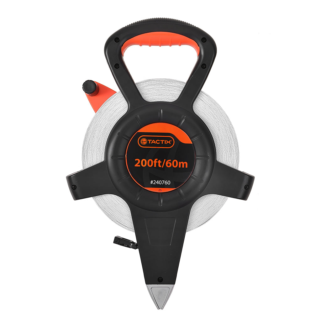Tactix Tape Long With Handle 60M 200Ft X13mm Fiberglass Blade Main Image