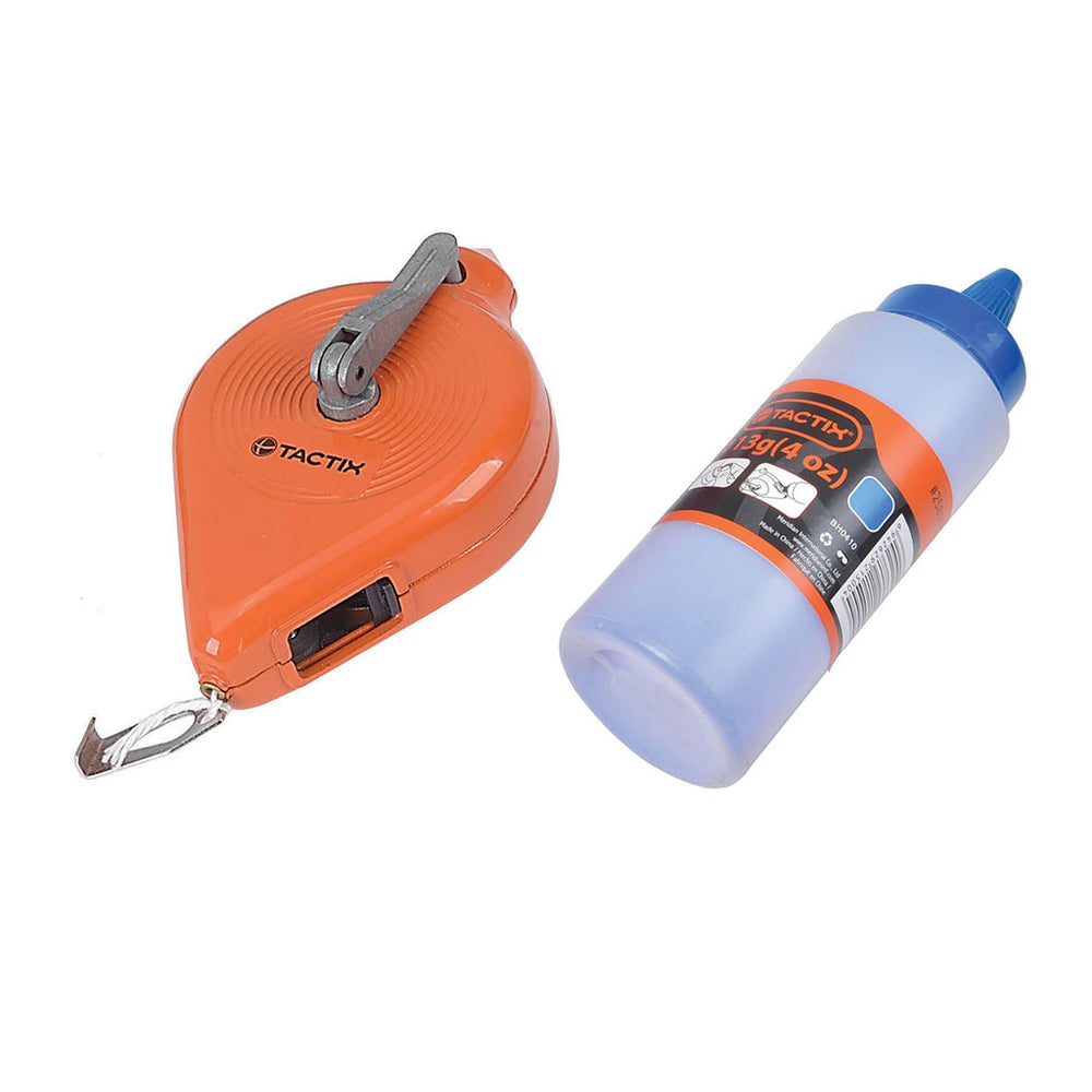 Tactix Chalk Line And Blue Chalk 2 Piece Set 30 Metre Main Image