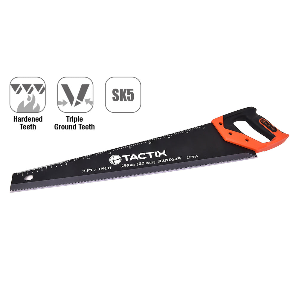 Tactix Wood Saw Hand 550mm 22 Inch Ptfe Main Image