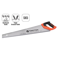 Tactix Wood Hand Saw Triple Ground 550mm(22In) 8 Tpi /9Ppi Main Image