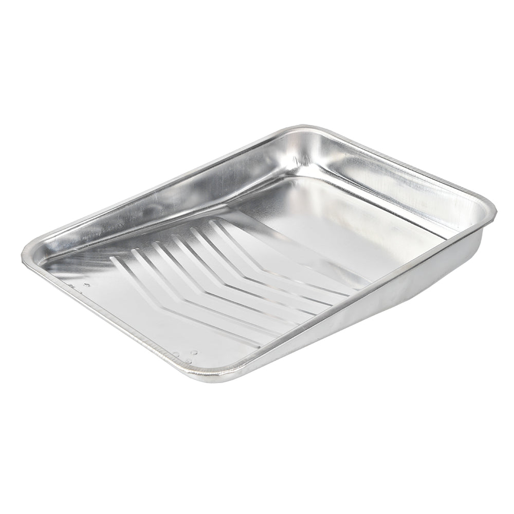 Tactix 400X290mm Metal Paint Tray Zn Plated For 230mm Paint Roller Main Image