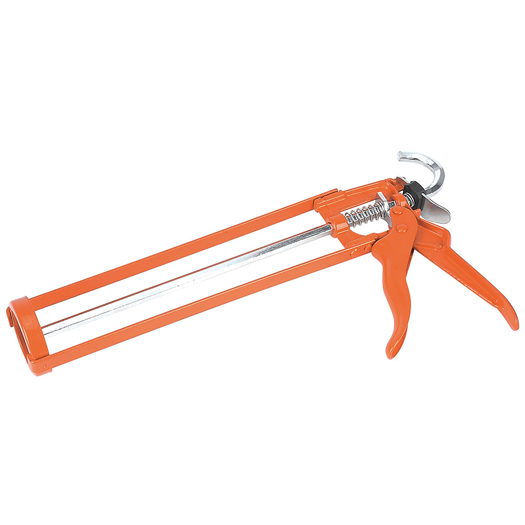 Tactix Silicon Mastic Caulking Gun 225mm 9 Inch Skeleton Main Image