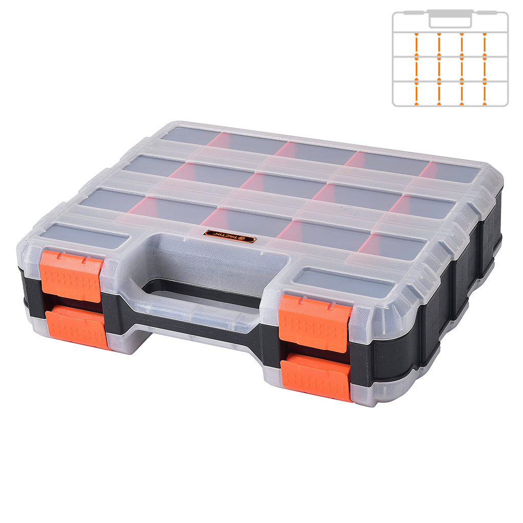 Tactix Organizer 32 cm 30 Compartment Double Sided Removable Dividers 12.5 Inch Main Image