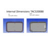 Tactix Super Tough Rolling Case Ip65 Rated Weatherproof Reinforced Polypropylene Size