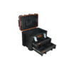 Tactix 52.8 cm Plastic Tool Chest With 2 Draws And Flip Up Lid