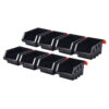 Tactix Bin Set 8pc 10 5 x 16 4 x 7 6cm