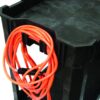 Tactix Durable Plastic Service Cart 2 Tier Trolley 86.6cm (34 Inch)
