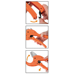 Tactix Pvc Pipe Cutter 64mm Capacity Heavy Duty