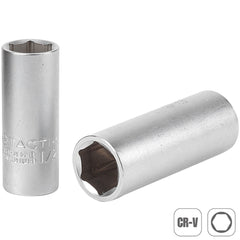 Tactix Socket 1/4 Inch Sq Dr 6Pt Deep 10mm Main Image