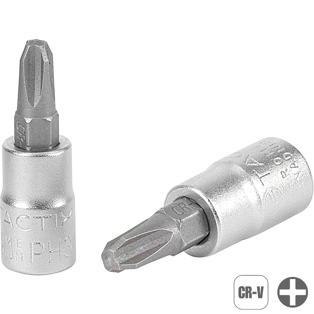 Tactix Bit Socket 1/4 Inch Sq Dr PH 2 Main Image