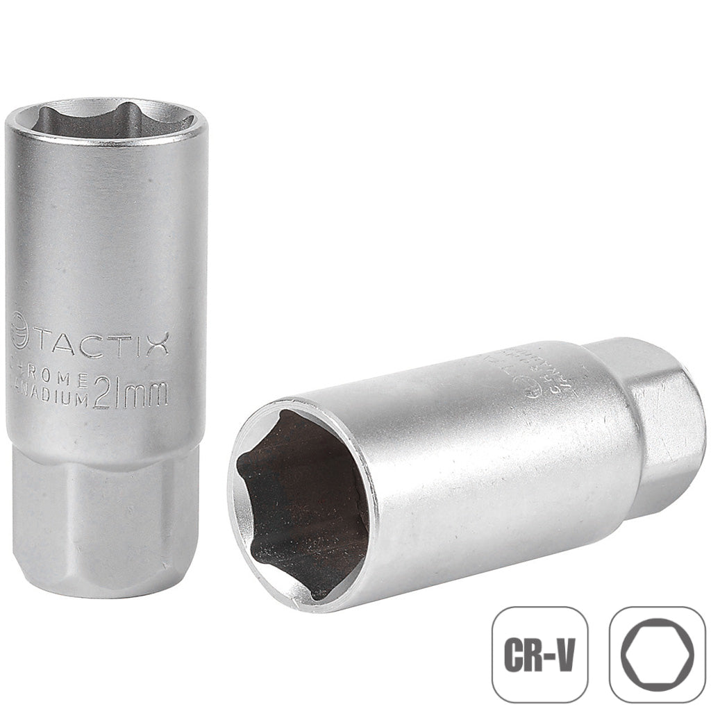 Tactix Socket 1/2 Inch Sq Dr Spark Plug Socket 16mm Main Image