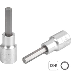 Tactix Bit Socket 1/2 Inch Sq Dr Deep Hex 7mm Inhex Allen Main Image