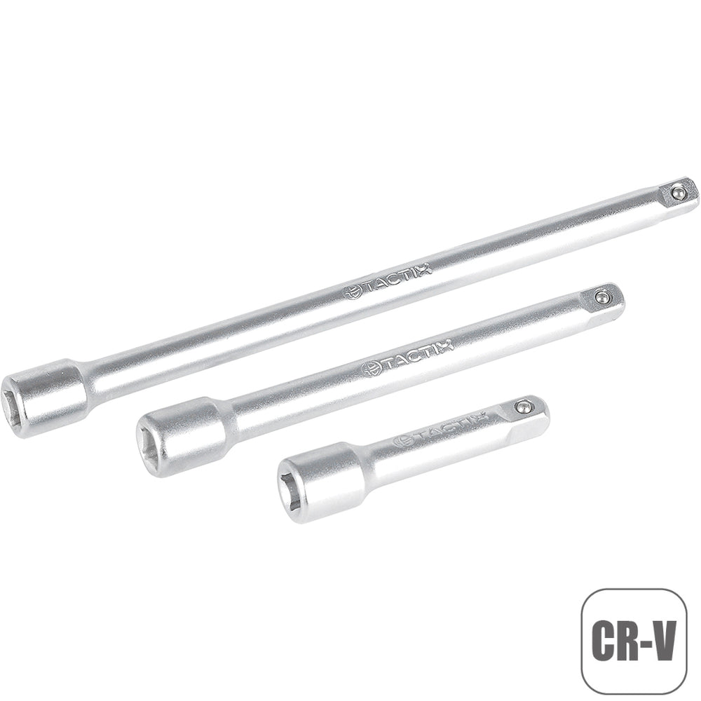 Tactix Extension Bar Set 1/4 Sq Dr 2 4 6 Inch Main Image