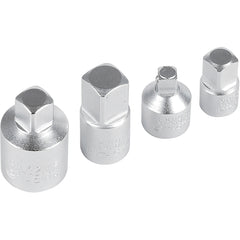 Tactix Socket Adapter Set 4 Piece 1/4Fx3/8M 3/8Fx1/4M 3/8Fx1/2M 1/2Fx3/8M Main Image